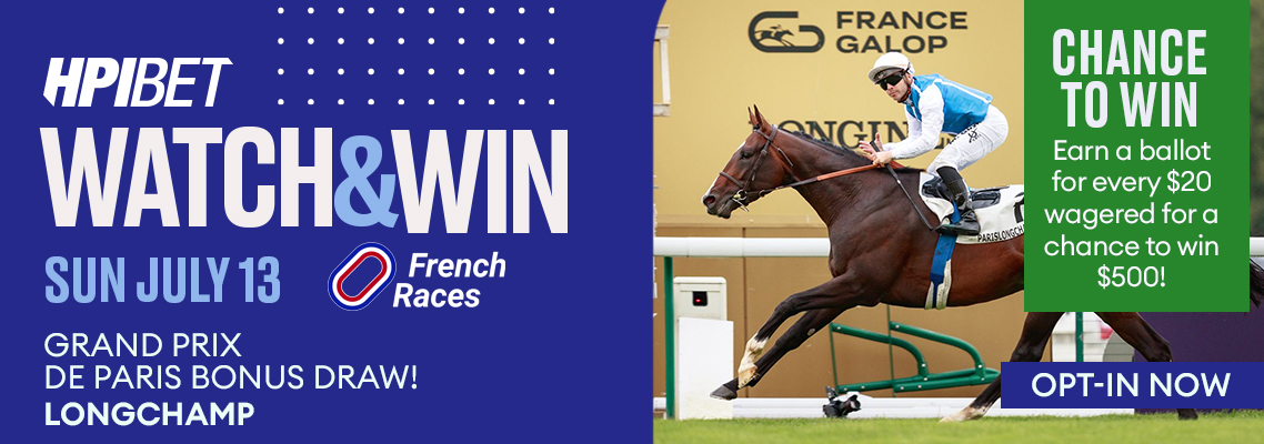 Watch & Win with French Racing!