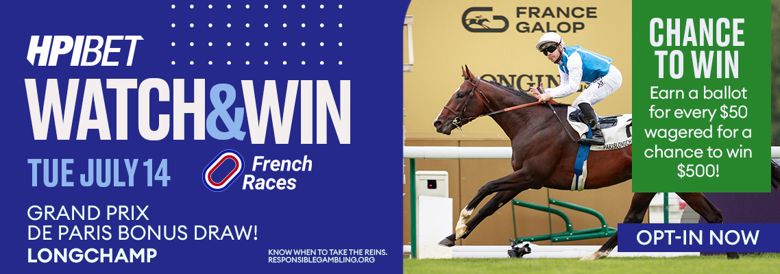 Watch & Win with French Racing!
