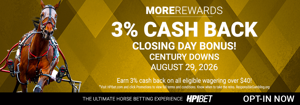 3% Cash Back Promo