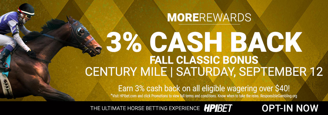 3% Cash Back Promo