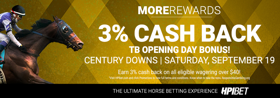 3% Cash Back Promo