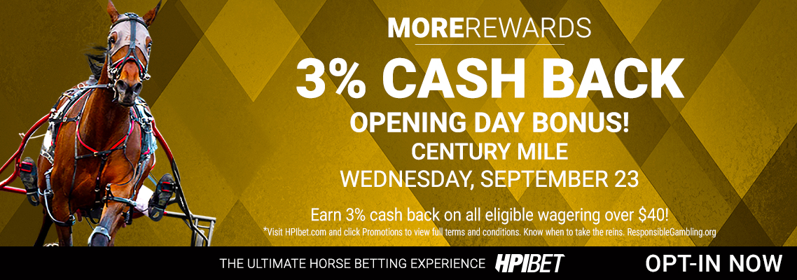 3% Cash Back Promo